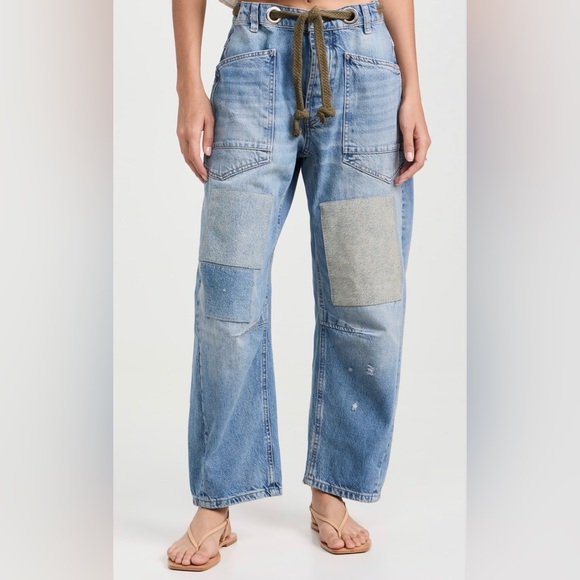 We The Free Denim - We The Free Free People Barrel Jeans